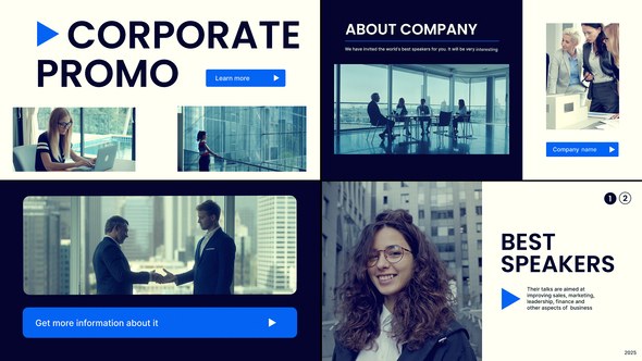 Videohive Corporate Promo 3 in 1 Openers template preview