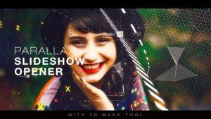 Videohive Parallax Slideshow Opener Openers template preview