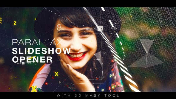 Videohive Parallax Slideshow Opener Openers template preview