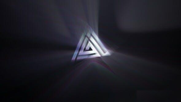 Videohive Holographic Logo Reveal Logo Stings template preview