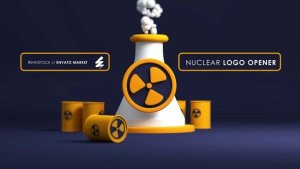 Videohive Nuclear logo Logo Stings template preview