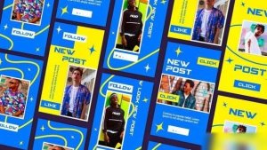 Videohive Creative Instagram Story Frames After Effects Template Elements template preview