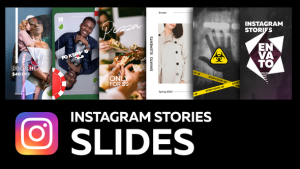 Instagram Stories Slides Video Displays template preview