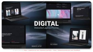 Videohive Digital Website Promo Product Promo template preview