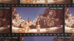 Videohive Film Roll Promo Video Displays template preview