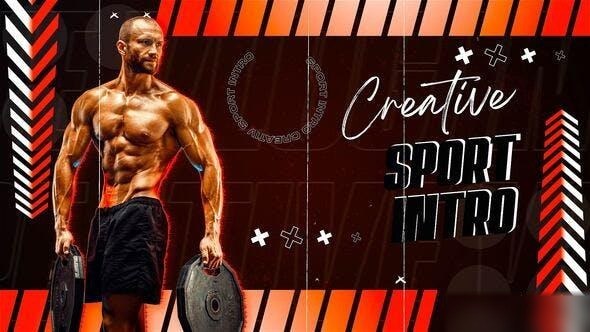 Videohive Fitness Sport Intro Openers template preview