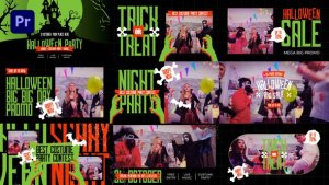 Halloween Promo Premiere Pro Premiere Pro template preview