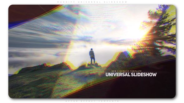 Videohive Magnify Cinematic Slideshow Openers template preview