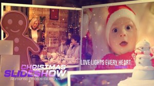 Videohive Christmas Sensitive Slideshow Gallery Video Displays template preview