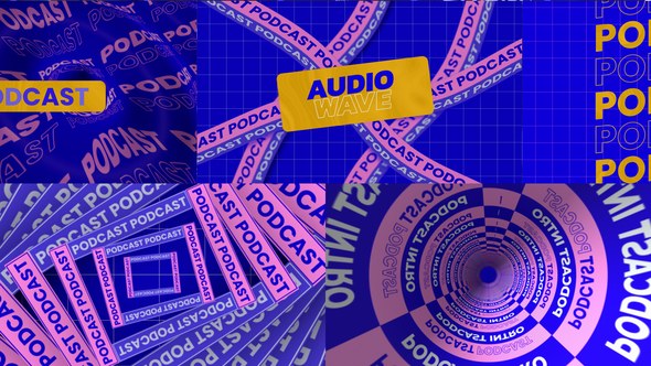 Videohive Podcast Intro 58669665 Elements template preview