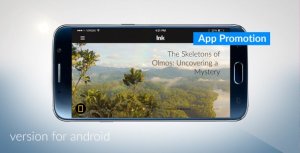 Android App Promotion Video Displays template preview