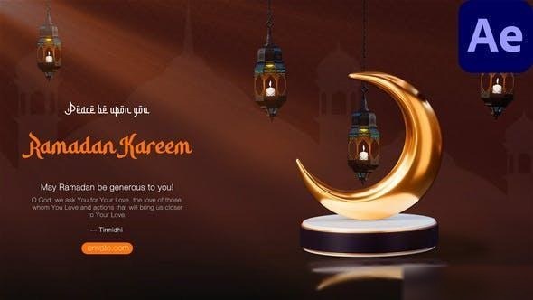 Videohive Ramadan Intro || Eid mubarak Ramadan template preview