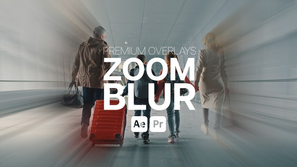 Videohive Premium Overlays Zoom Blur Elements template preview