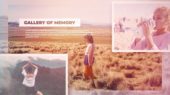 Videohive Gallery of Memories Openers template preview