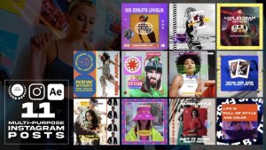 Videohive Instagram Post Product Promo template preview