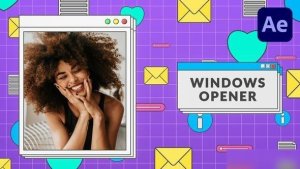 Videohive Creative Windows Opener Openers template preview