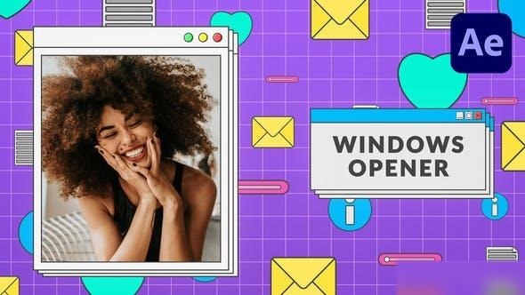 Videohive Creative Windows Opener Openers template preview
