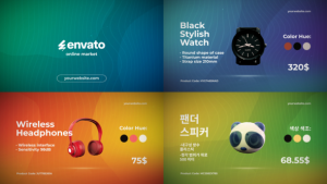 Videohive Market Promo for After Effects Product Promo template preview