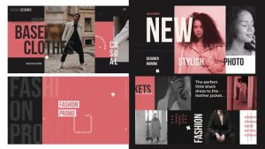 Videohive Fashion Promo Clothes Product Promo template preview