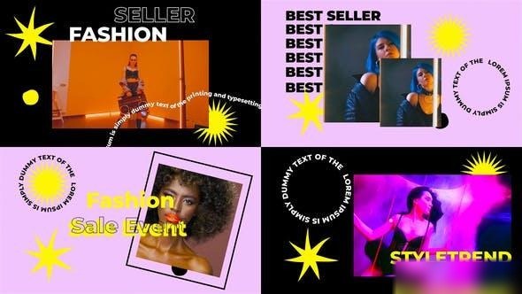 Videohive Fashion Style Trend Intro Openers template preview