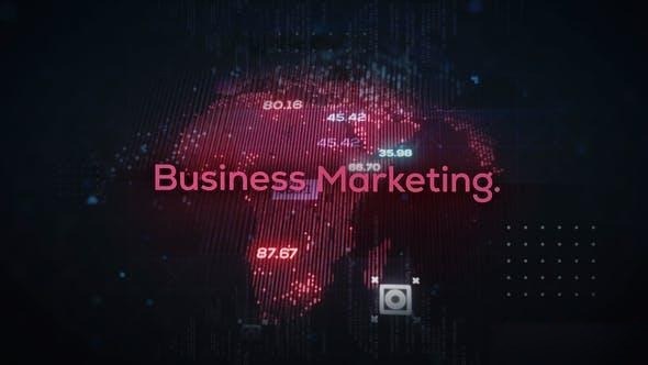 Videohive Digital Map Opener Openers template preview
