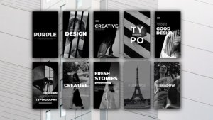 Videohive Minimal Stories | After Effects Titles template preview