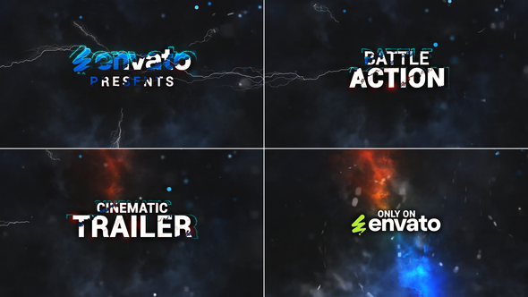 Videohive Action Trailer Titles // Cinematic Trailer Titles template preview