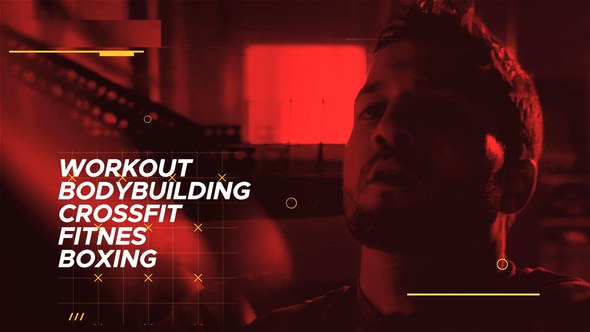 Videohive Sport Motivation Demoreel Openers template preview