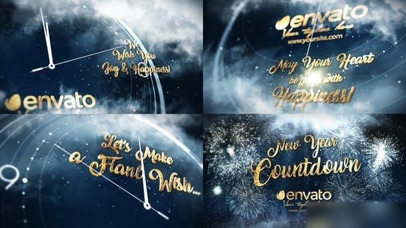 Videohive New Year Countdown 23039886 Openers template preview