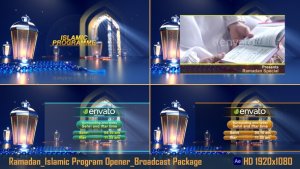 Videohive Ramadan_Islamic Program Opener_Broadcast Package Broadcast-packages template preview