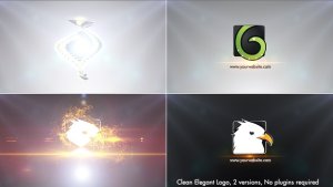 Videohive Clean Elegant Logo Logo Stings template preview