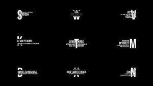 Videohive Big Lower Thirds | After Effects Elements template preview