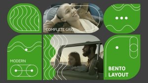 Videohive Elegant Bento Frame Design Video Displays template preview