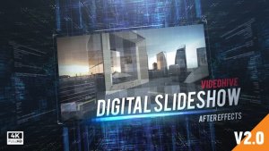 Videohive Digital Slideshow 19501515 Video Displays template preview