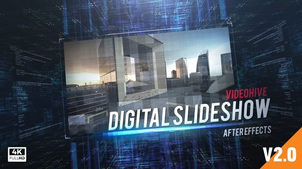 Videohive Digital Slideshow 19501515 Video Displays template preview