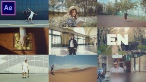 Videohive Dynamic Rhythmic Opener | Split Screen Openers template preview