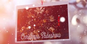 Christmas Slideshow Video Displays template preview