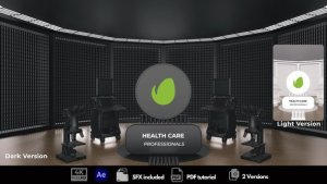 Videohive Health Care Intro Logo Stings template preview