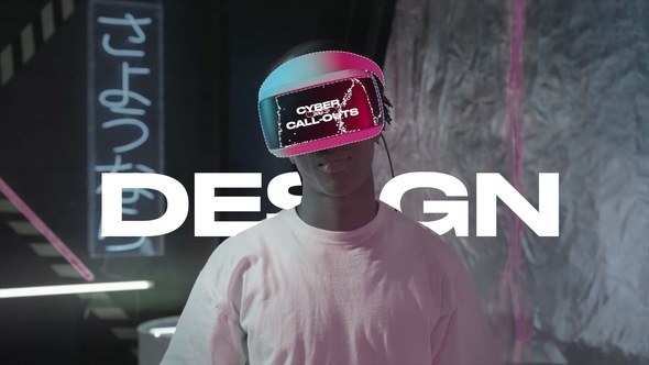 Videohive Cyber Call-Outs Titles template preview