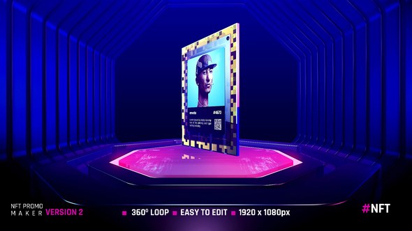Videohive NFT MAKER Version 2 Product Promo template preview