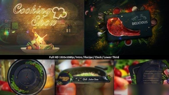 Videohive Cooking Show Pack 32200900 Openers template preview