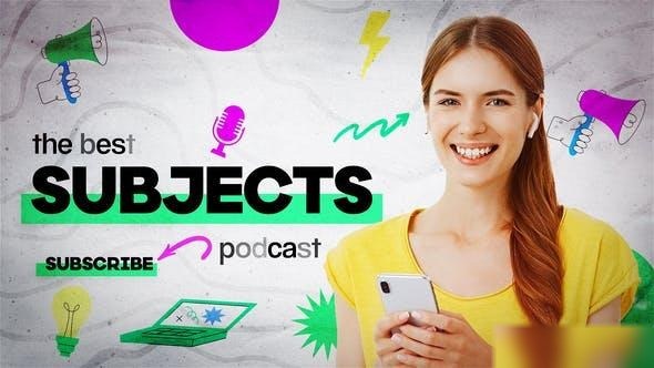 Videohive Dynamic Opener I Podcast Intro Openers template preview