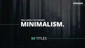 Minimalism Video Displays template preview