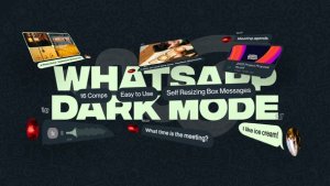 Videohive Whatsapp Messages (Dark Mode) Elements template preview