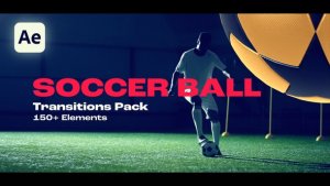 Videohive Transitions Soccer Ball Elements template preview