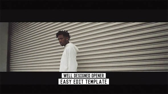 Intro Package Video Displays template preview
