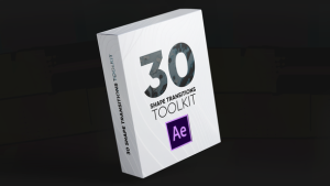 Videohive 30 Shape Transitions Elements template preview