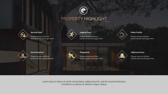 Videohive Real Estate Presentation Slideshow Video Displays template preview