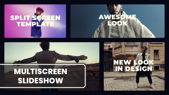Videohive Multiscreen Slideshow 54469736 Openers template preview