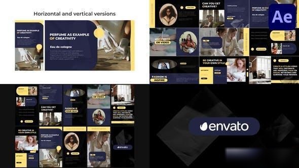 Videohive Smooth Creative Slideshow for After Effects Openers template preview